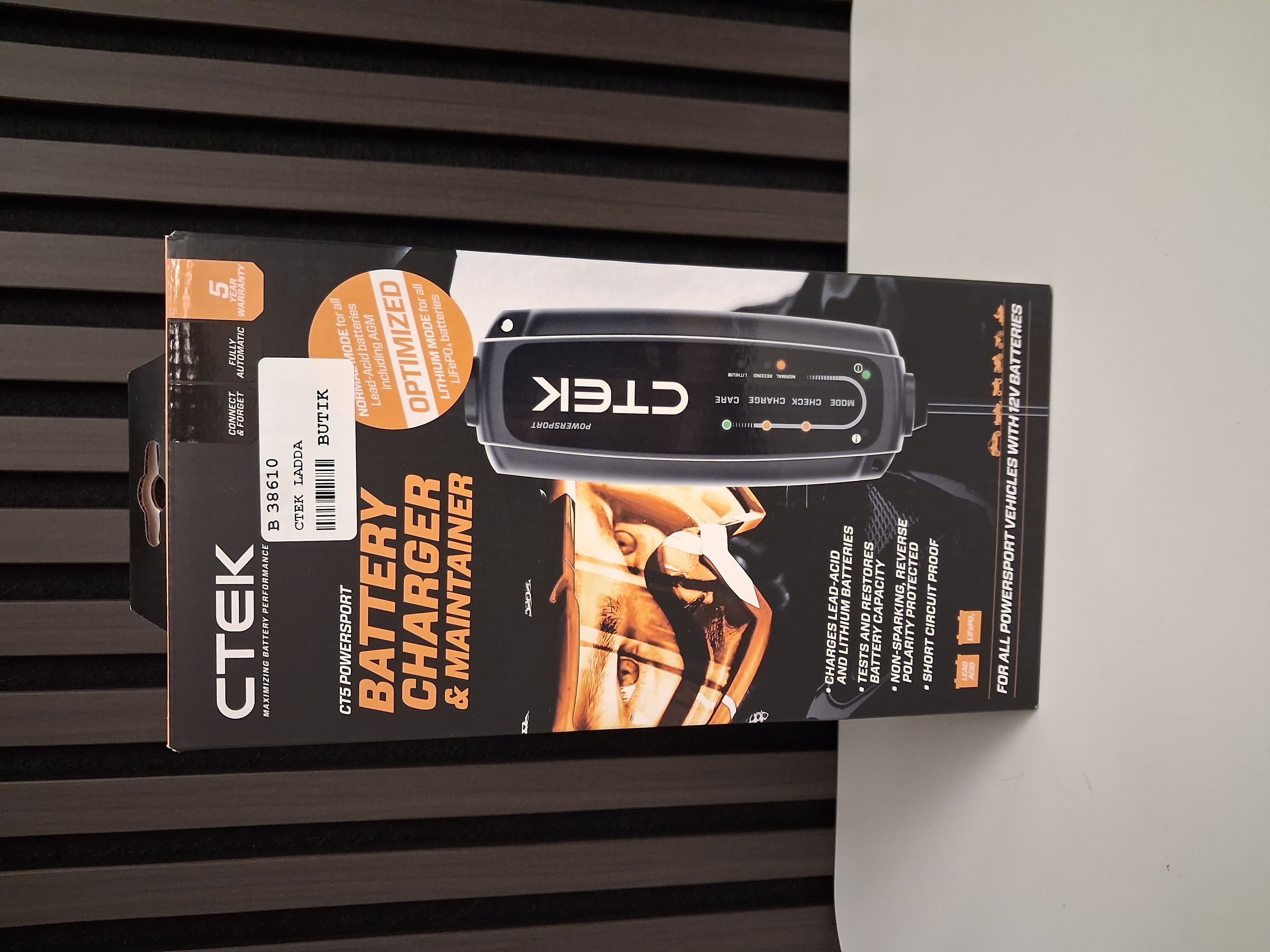 Ctek Batteri Laddare